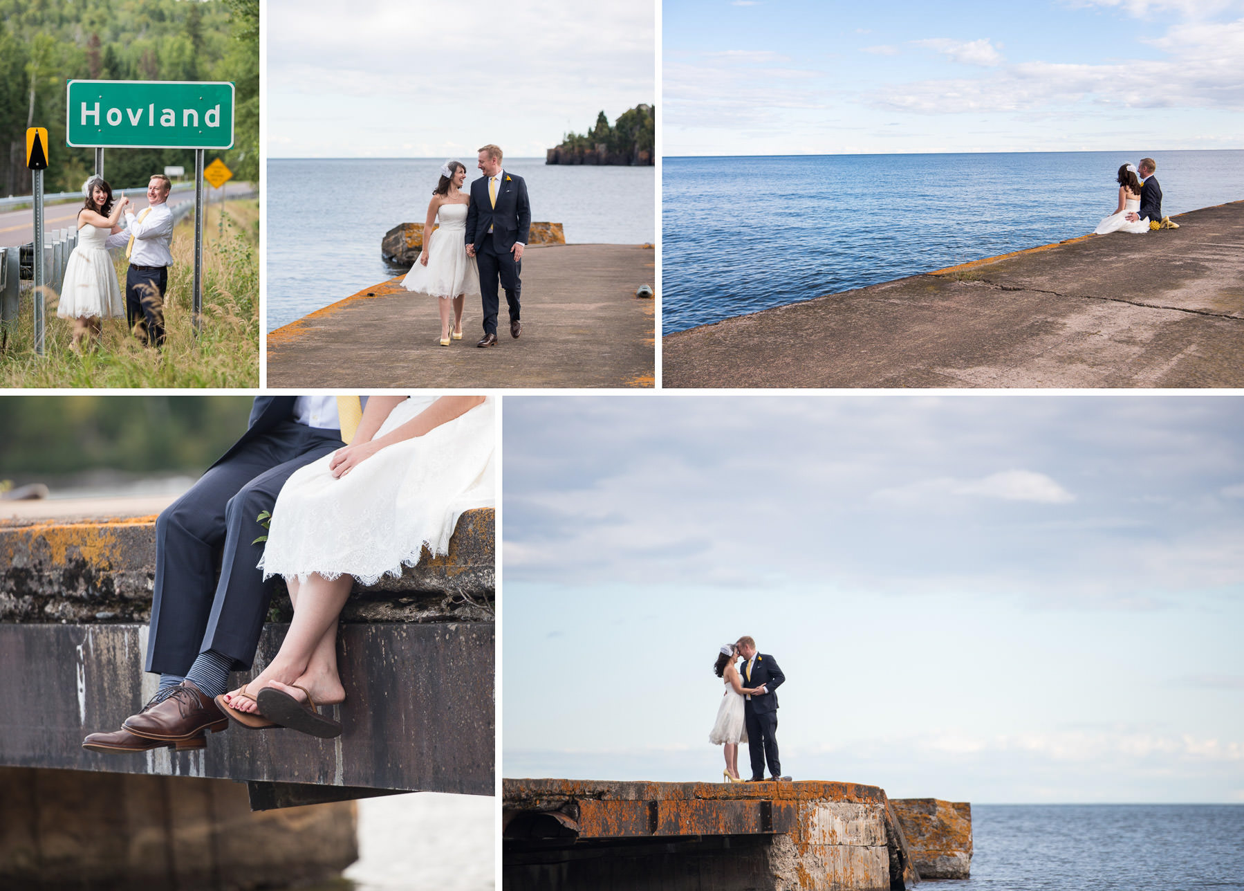 Meg and Peter s Destination Wedding  in Grand  Marais  